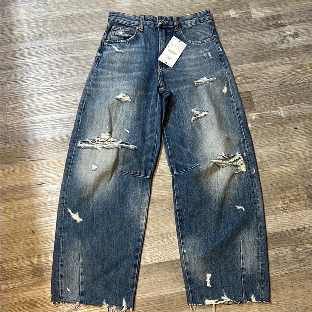 Zara Baggy Balloon Jeans